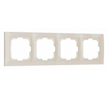 Рамка на 4 поста Werkel Snabb Basic (слоновая кость) W0042003