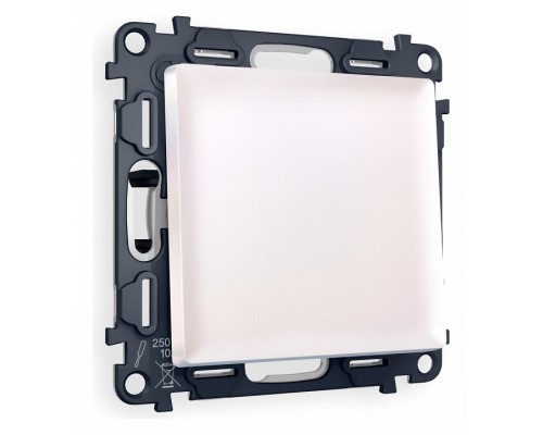 Выключатель перекрестный одноклавишный без рамки Ambrella Volt Quant MA201030