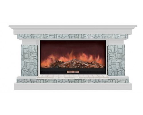 Комплект из электрокамина напольного и портала (143x45x80 см) Брайтон Старый Город Premier S86 БР000015 Комплект из электрокамина напольного и портала (143x45x80 см) Брайтон Старый Город Premier S86 БР000015