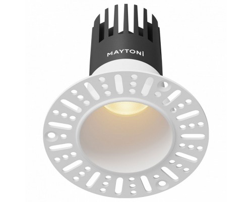 Встраиваемый светильник Maytoni Dip DL120-10W-2.7K-TRS-W Встраиваемый светильник Maytoni Dip DL120-10W-2.7K-TRS-W