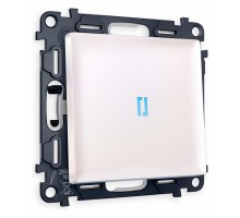 Выключатель проходной одноклавишный с подсветкой Ambrella Volt Quant MA202040