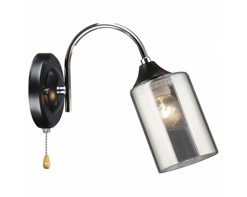 Бра Imex MD.2195 MD.2195-1-W-BK+CH Бра Imex MD.2195 MD.2195-1-W-BK+CH