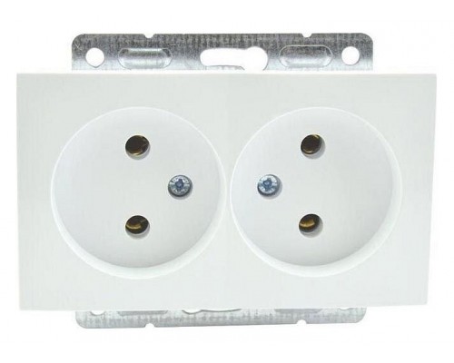 Розетка двойная, без рамки Mono Electric Despina / Larissa 500-000105-121 Розетка двойная, без рамки Mono Electric Despina / Larissa 500-000105-121