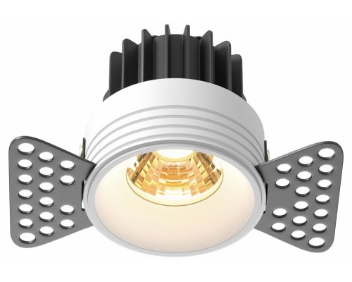 Встраиваемый светильник Maytoni Round DL058-7W2.7K-TRS-W Встраиваемый светильник Maytoni Round DL058-7W2.7K-TRS-W