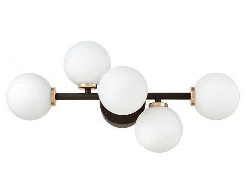 Бра LUMINA DECO Marsiada LDW 6033-5 BK+F.GD Бра LUMINA DECO Marsiada LDW 6033-5 BK+F.GD
