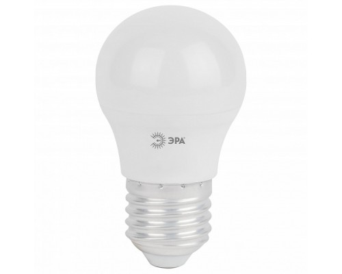Лампа светодиодная Эра Стандарт E27 9Вт 6000K LED P45-9W-860-E27