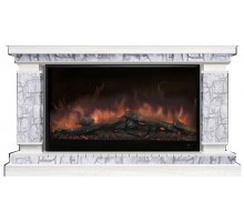 Комплект из электрокамина напольного и портала (143x45x82.5 см) Лорд Старый Город Premier S14 ЛО000074