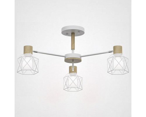 Люстра на штанге Imperiumloft Corf White CORF-B01