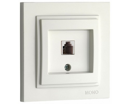 Розетка телефонная RJ-11 Mono Electric Despina 102-190005-124 Розетка телефонная RJ-11 Mono Electric Despina 102-190005-124