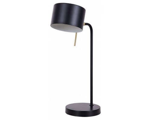 Настольная лампа офисная Arte Lamp Sebastian A7051LT-1BK