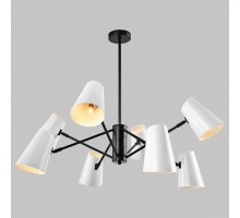 Люстра на штанге Imex MD.23670 MD.23670-8-P-BK