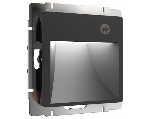Заглушка для поста с подсветкой, без рамки Werkel черный матовый W1154608 Заглушка для поста с подсветкой, без рамки Werkel черный матовый W1154608