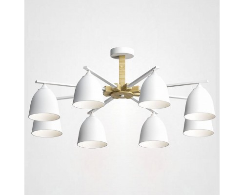 Люстра на штанге Imperiumloft Noa White By Imperiumloft NOA01 Люстра на штанге Imperiumloft Noa White By Imperiumloft NOA01