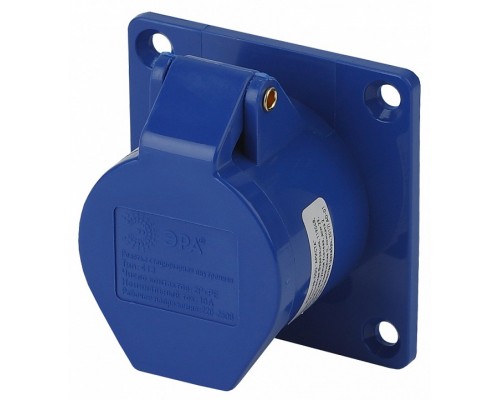 Розетка с заземлением Эра  R(IN)-16-2P-PE-IP44