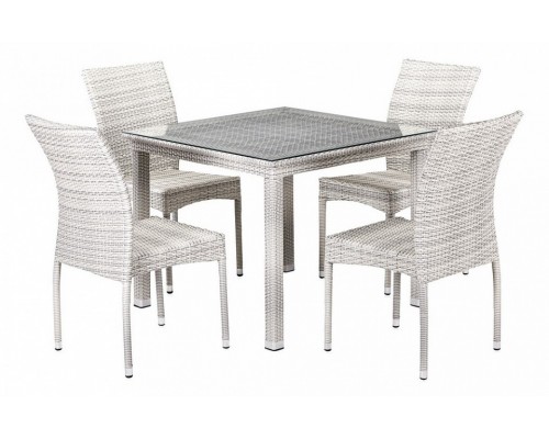 Набор уличный T257A/Y380-W85-90x90 4Pcs Latte Набор уличный T257A/Y380-W85-90x90 4Pcs Latte