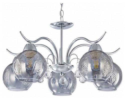 Подвесная люстра Arte Milano Amalfi-1556 331556/5 CR Подвесная люстра Arte Milano Amalfi-1556 331556/5 CR