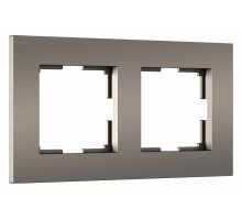 Рамка на 2 поста Werkel Slab (бронза софт) W0022963