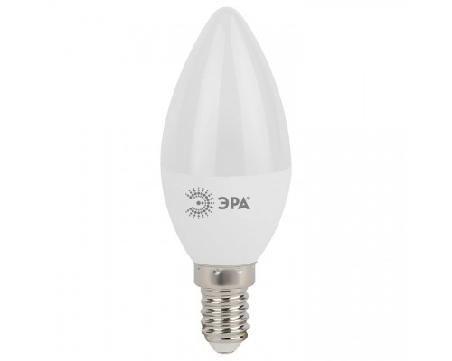 Лампа светодиодная Эра Стандарт E14 9Вт 6000K LED B35-9W-860-E14