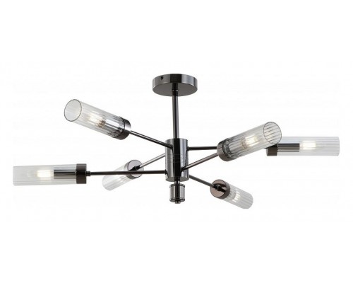 Люстра на штанге iLamp Evolution 15609-6 AN+CL Люстра на штанге iLamp Evolution 15609-6 AN+CL