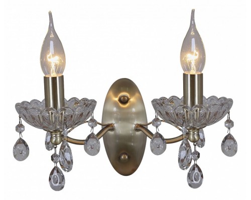 Бра ILLUMICO CASTOR IL0265-2WSQ-24 AB CASTOR