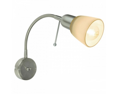 Бра Arte Lamp Lettura A7009AP-1SS Бра Arte Lamp Lettura A7009AP-1SS