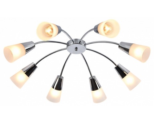 Потолочная люстра Escada Aquilegia 1100/8P Chrome Потолочная люстра Escada Aquilegia 1100/8P Chrome