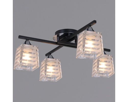 Потолочная люстра  89260-0.3-04 BK+CR