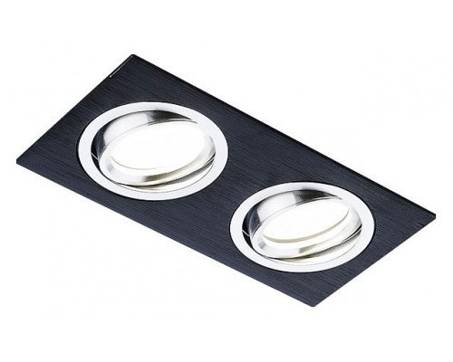 Встраиваемый светильник Ambrella Classic A601 A601/2 BK Встраиваемый светильник Ambrella Classic A601 A601/2 BK