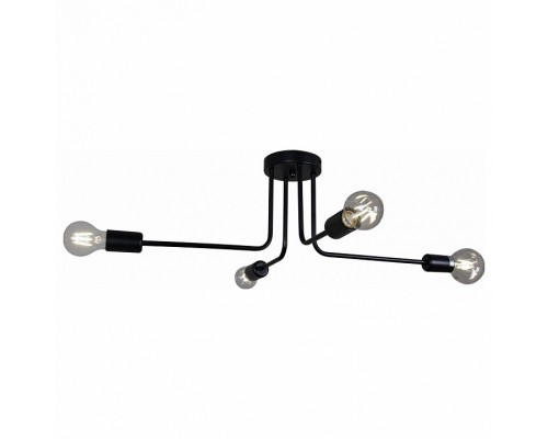 Потолочная люстра ILLUMICO IL2000 IL2000-4C-05 BK Потолочная люстра ILLUMICO IL2000 IL2000-4C-05 BK