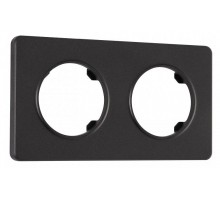 Рамка на 2 поста Arte Milano am-502.15 502.15-2.black