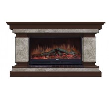 Комплект из электрокамина напольного и портала (143x45x82.5 см) Лорд Карелия Premier S86 ЛО000007
