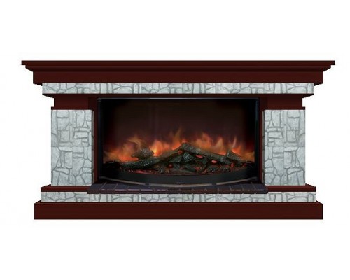 Комплект из электрокамина напольного и портала (143x45x80 см) Брайтон Старый Город Rondo 86 БР000028 Комплект из электрокамина напольного и портала (143x45x80 см) Брайтон Старый Город Rondo 86 БР000028