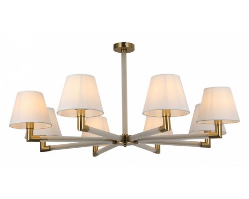 Люстра на штанге ILLUMICO BRASS IL0501-8P-79 BRASS Люстра на штанге ILLUMICO BRASS IL0501-8P-79 BRASS