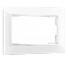 Рамка для двойной розетки Arte Milano am-503.02 503.02-double.white