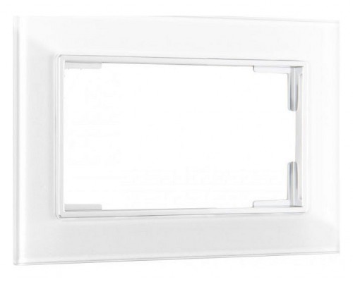 Рамка для двойной розетки Arte Milano am-503.02 503.02-double.white