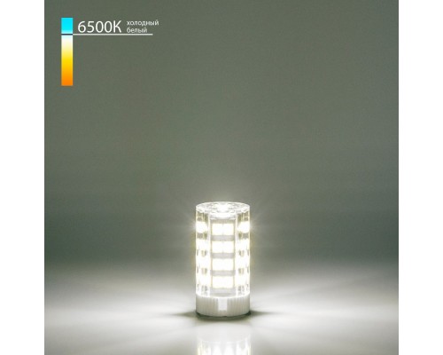 Лампа светодиодная Elektrostandard G4 LED 7Вт 6500K a055355 Лампа светодиодная Elektrostandard G4 LED 7Вт 6500K a055355
