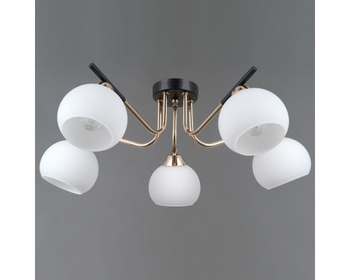 Потолочная люстра ILLUMICO LIBRA IL0713-5CSQ-24 BK FGD LIBRA