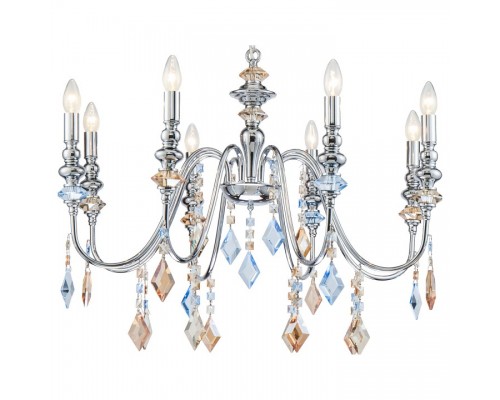 Подвесная люстра Lucia Tucci Maya MAYA 4450.8 chrome Подвесная люстра Lucia Tucci Maya MAYA 4450.8 chrome
