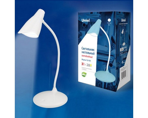Настольная лампа офисная Uniel TLD-559 TLD-559 Ivory/LED/280Lm/5000K/Dimmer Настольная лампа офисная Uniel TLD-559 TLD-559 Ivory/LED/280Lm/5000K/Dimmer