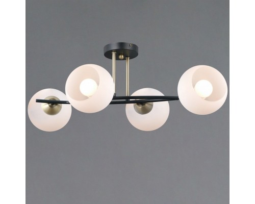 Потолочная люстра ILLUMICO TRENTO IL0798-4CSQ-25 BK AB TRENTO