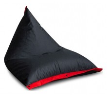Кресло-мешок Пирамида Черно-Красная