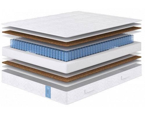 Матрас двуспальный Standart Middle 200-200 Матрас двуспальный Standart Middle 200-200
