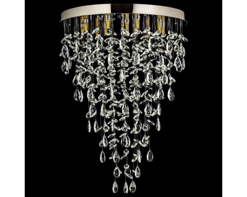 Люстра на штанге Arti Lampadari Flusso Nickel Flusso H 1.4.55.638 N Люстра на штанге Arti Lampadari Flusso Nickel Flusso H 1.4.55.638 N