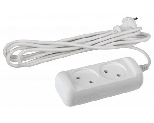 Удлинитель Эра  U-2-5m-2x1