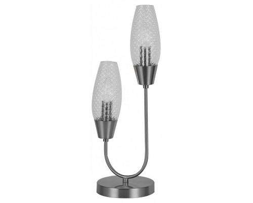 Настольная лампа декоративная Escada Desire 10165/2 Nickel Настольная лампа декоративная Escada Desire 10165/2 Nickel
