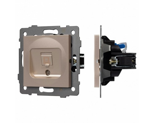 Розетка Ethernet RJ-45 и со шторками, без рамки Arlight SCT 049849