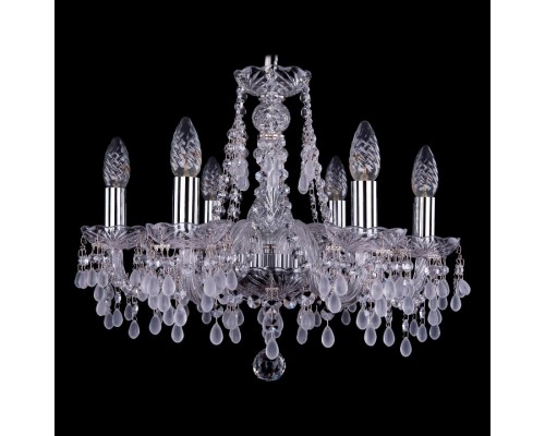Подвесная люстра Bohemia Ivele Crystal 1410 1410/6/160/Ni/V0300 Подвесная люстра Bohemia Ivele Crystal 1410 1410/6/160/Ni/V0300