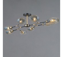 Люстра на штанге ILLUMICO TRENTO IL0272-8CSQ-25 BK AB TRENTO