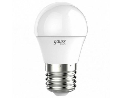 Лампа светодиодная Gauss  E27 5.5Вт 4000K 30532262