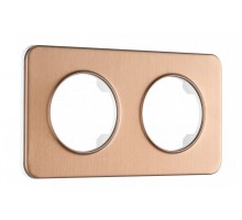 Рамка на 2 поста Arte Milano am-502.07 502.07-2.brown